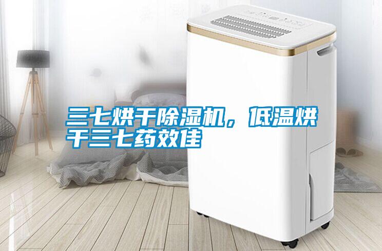 三七烘干除濕機,低溫烘干三七藥效佳