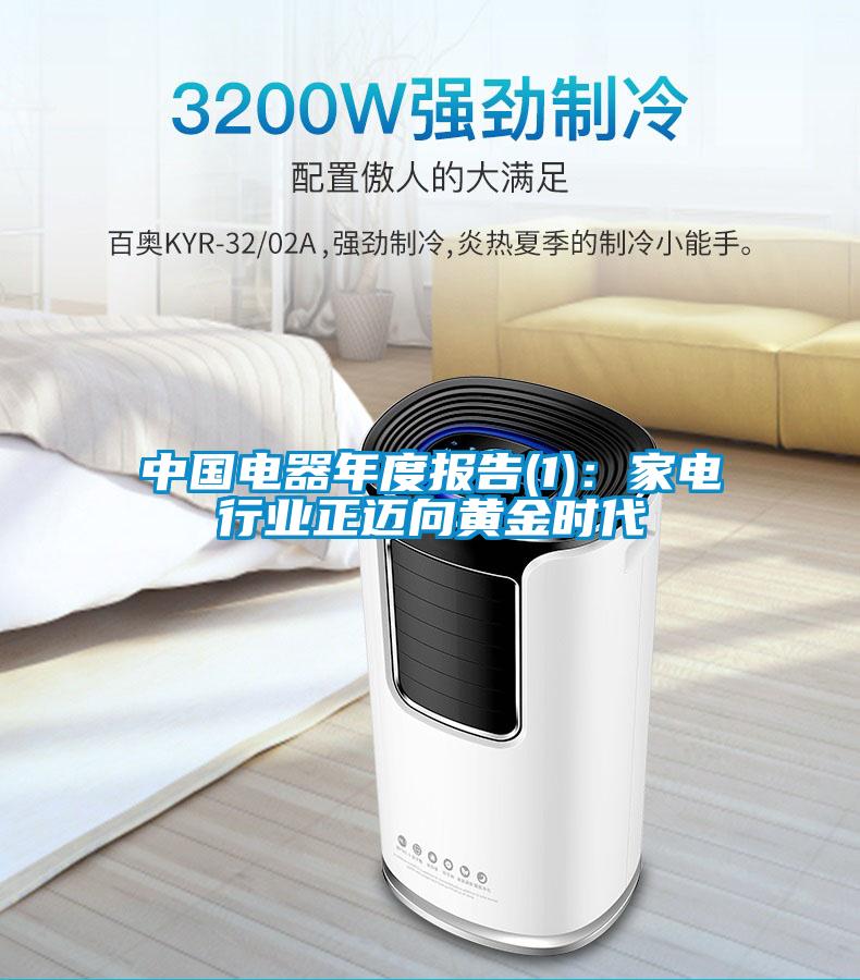 中國(guó)電器年度報(bào)告(1):家電行業(yè)正邁向黃金時(shí)代