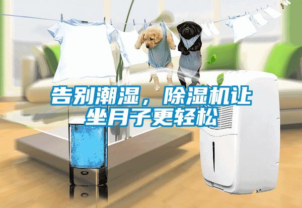 告別潮濕，除濕機讓坐月子更輕松