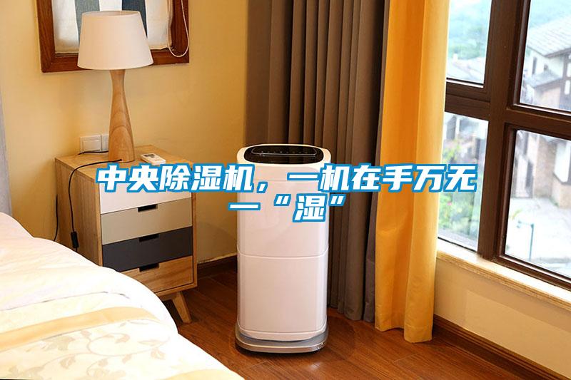 中央除濕機,一機在手萬無一“濕”