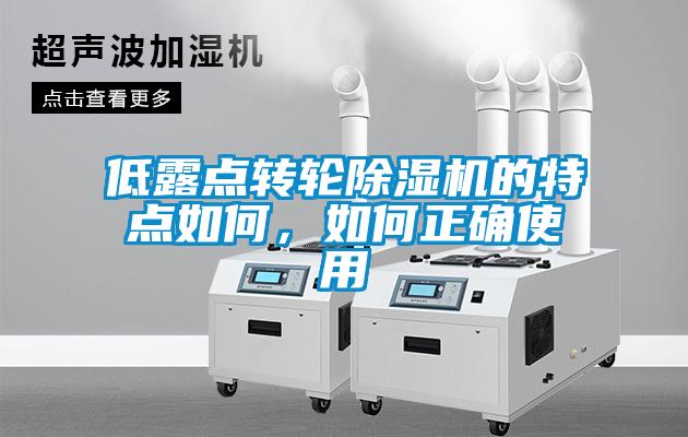 低露點轉輪除濕機的特點如何,如何正確使用
