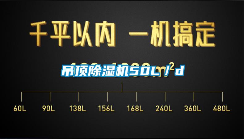 吊頂除濕機50L/d