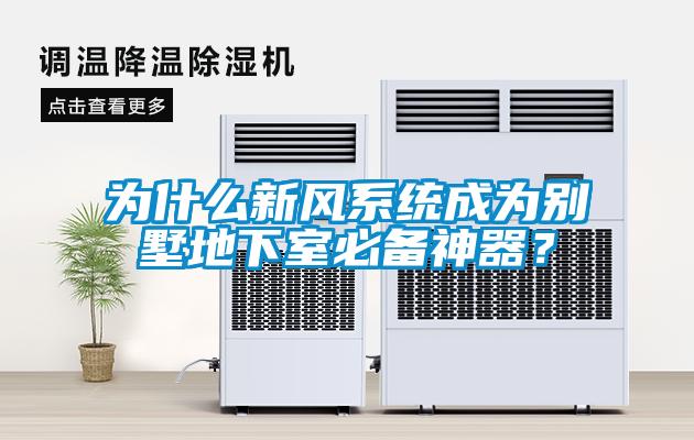 為什么新風系統成為別墅地下室必備神器?