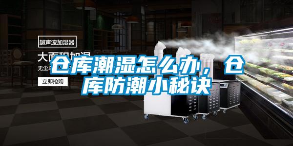 倉庫潮濕怎么辦,倉庫防潮小秘訣