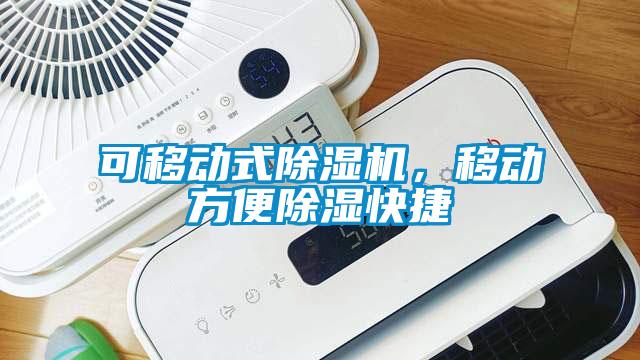 可移動(dòng)式除濕機(jī)，移動(dòng)方便除濕快捷