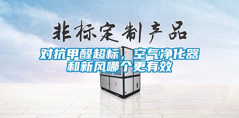 對抗甲醛超標,空氣凈化器和新風哪個更有效