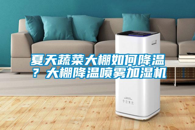 夏天蔬菜大棚如何降溫?大棚降溫噴霧加濕機