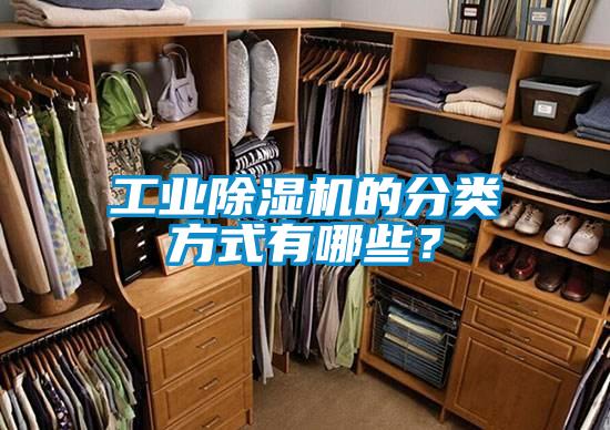 工業除濕機的分類方式有哪些?
