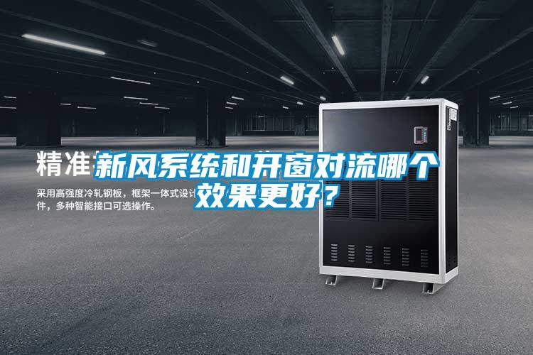 新風系統(tǒng)和開窗對流哪個效果更好?