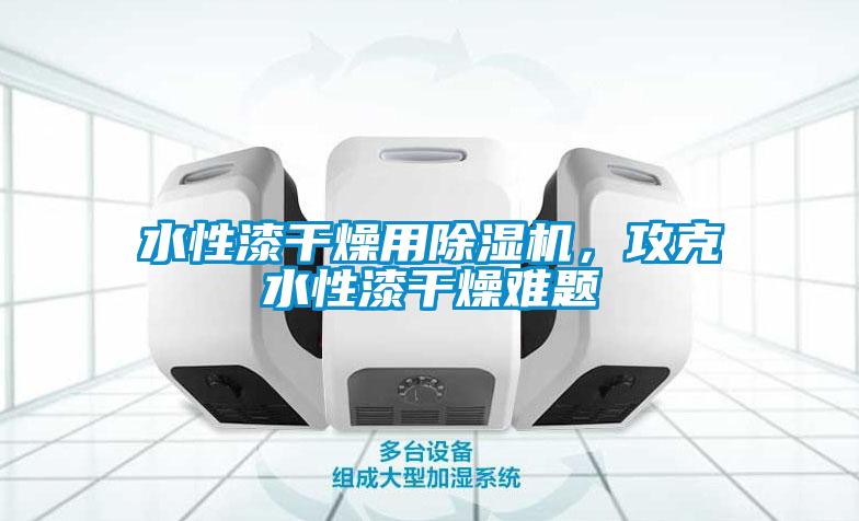 水性漆干燥用除濕機，攻克水性漆干燥難題