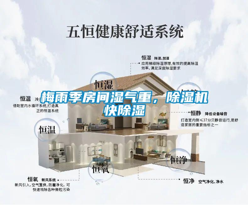 梅雨季房間濕氣重,除濕機快除濕
