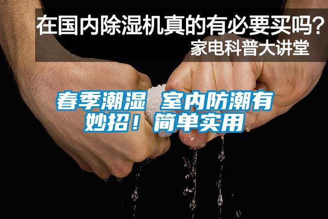 春季潮濕 室內(nèi)防潮有妙招!簡單實用