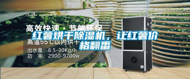 紅薯烘干除濕機，讓紅薯價格翻番