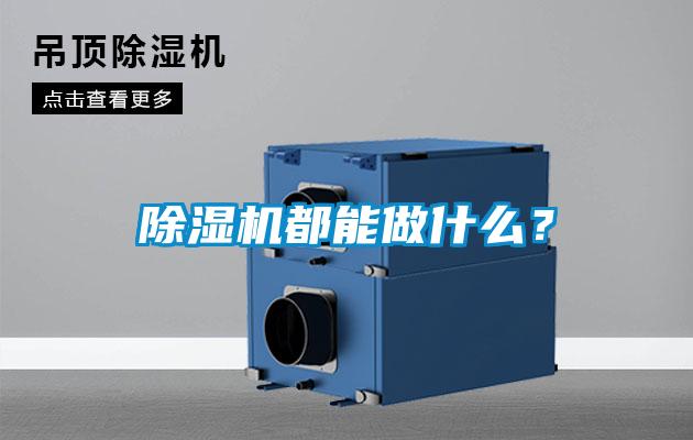 除濕機(jī)都能做什么?