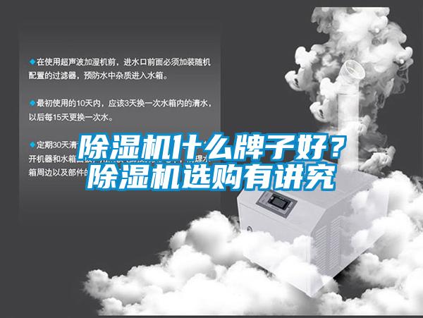 除濕機什么牌子好?除濕機選購有講究