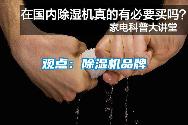觀點(diǎn):除濕機(jī)品牌