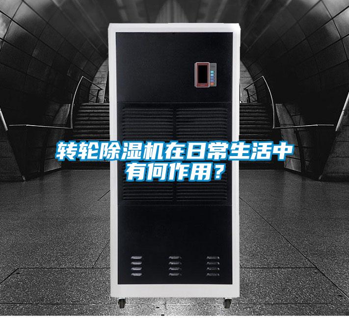 轉輪除濕機在日常生活中有何作用?