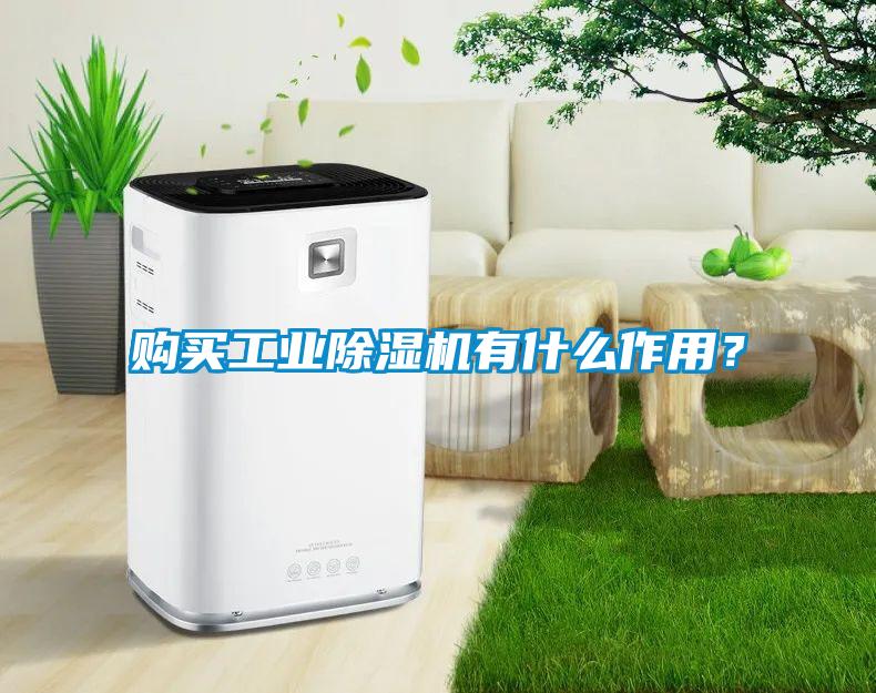 購買工業除濕機有什么作用?
