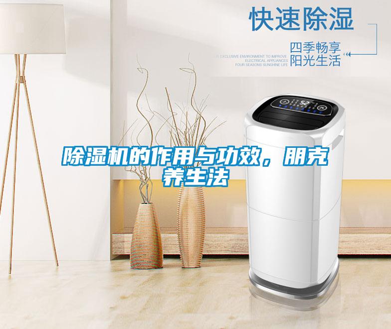 除濕機的作用與功效,朋克養生法
