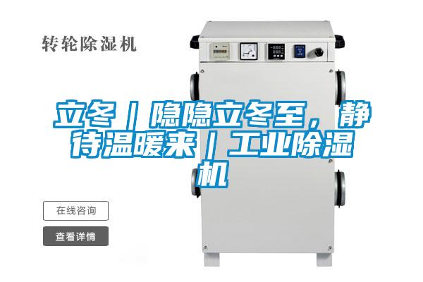 立冬|隱隱立冬至,靜待溫暖來|工業除濕機