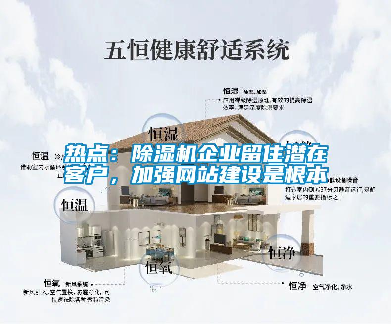 熱點(diǎn)：除濕機(jī)企業(yè)留住潛在客戶，加強(qiáng)網(wǎng)站建設(shè)是根本