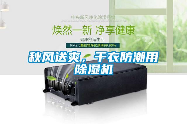 秋風送爽,干衣防潮用除濕機