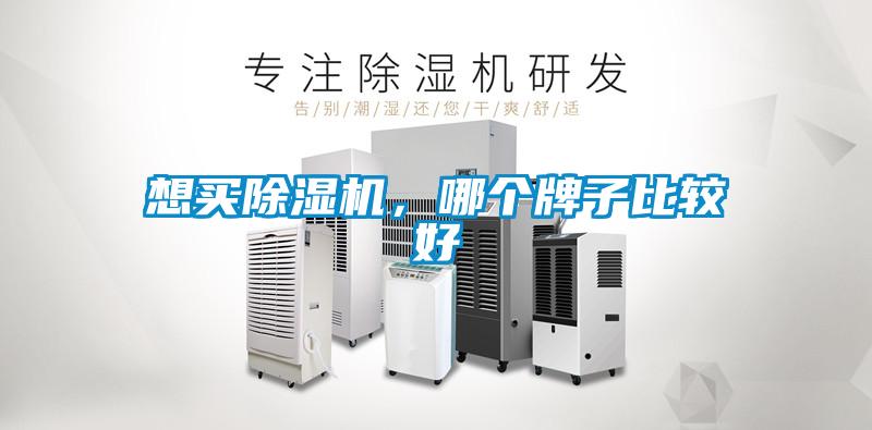 想買除濕機，哪個牌子比較好