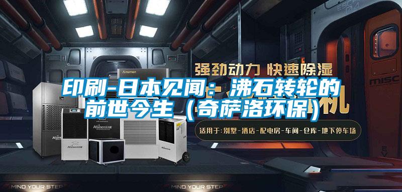 印刷-日本見聞:沸石轉(zhuǎn)輪的前世今生(奇薩洛環(huán)保)