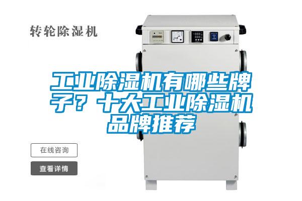 工業(yè)除濕機(jī)有哪些牌子?十大工業(yè)除濕機(jī)品牌推薦