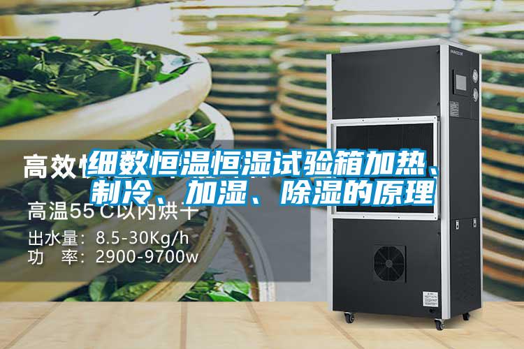 細數恒溫恒濕試驗箱加熱、制冷、加濕、除濕的原理