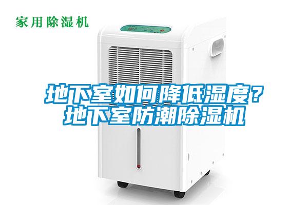 地下室如何降低濕度?地下室防潮除濕機