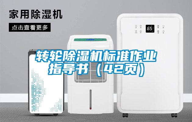 轉輪除濕機標準作業指導書(42頁)