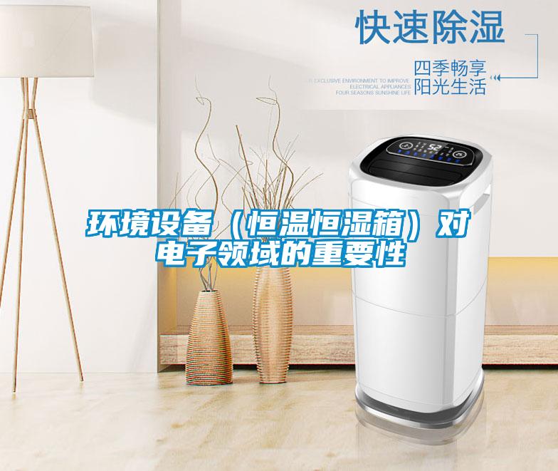 環境設備(恒溫恒濕箱)對電子領域的重要性