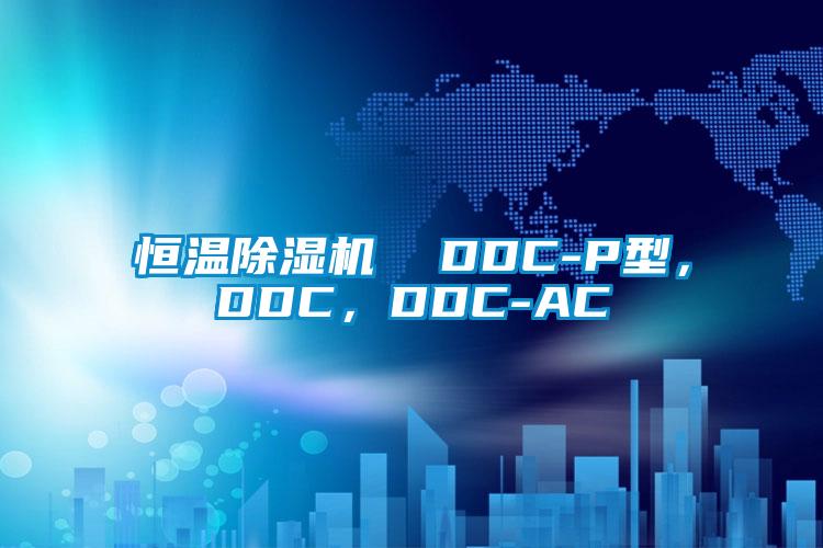 恒溫除濕機(jī)  DDC-P型,DDC,DDC-AC