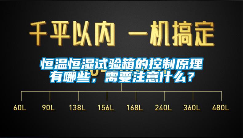 恒溫恒濕試驗(yàn)箱的控制原理有哪些,需要注意什么?