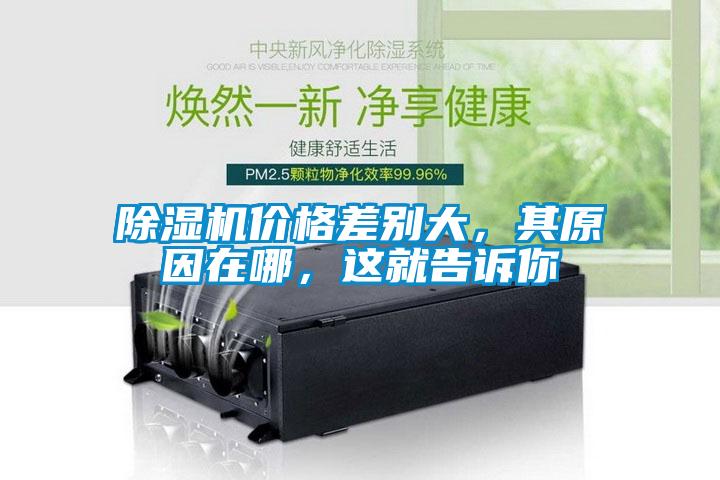除濕機價格差別大,其原因在哪,這就告訴你