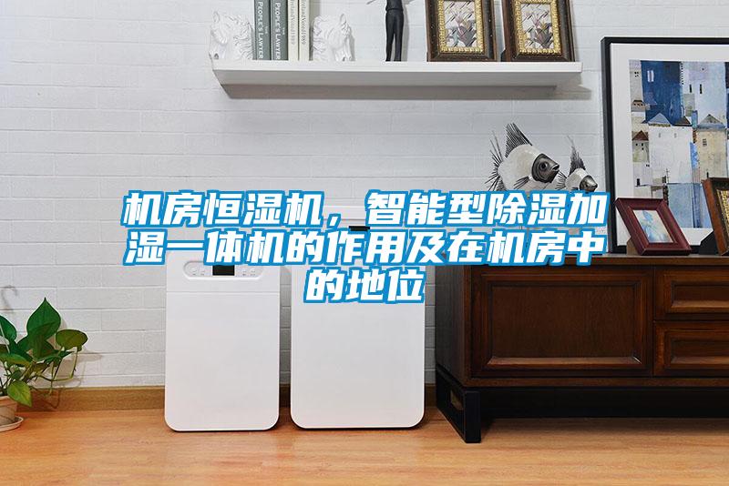 機房恒濕機，智能型除濕加濕一體機的作用及在機房中的地位