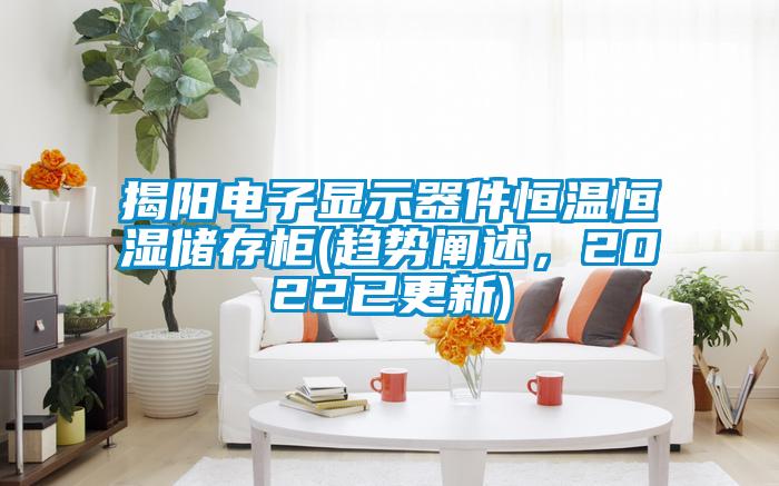 揭陽電子顯示器件恒溫恒濕儲存柜(趨勢闡述，2022已更新)