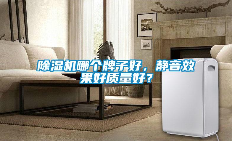 除濕機哪個牌子好,靜音效果好質量好?