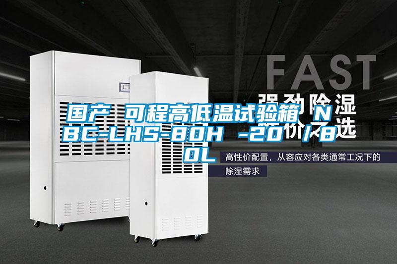 國(guó)產(chǎn) 可程高低溫試驗(yàn)箱 NBC-LHS-80H -20℃/80L