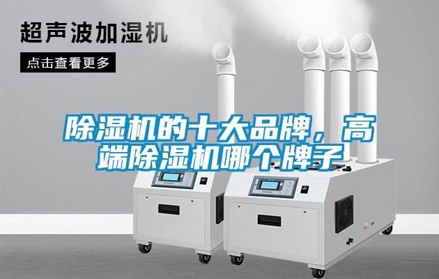 除濕機的十大品牌，高端除濕機哪個牌子