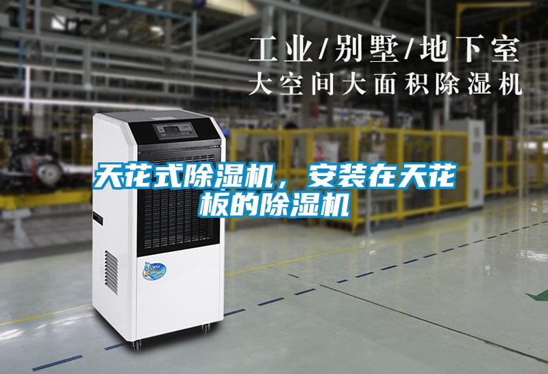 天花式除濕機，安裝在天花板的除濕機