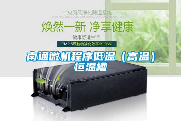 南通微機程序低溫(高溫)恒溫槽