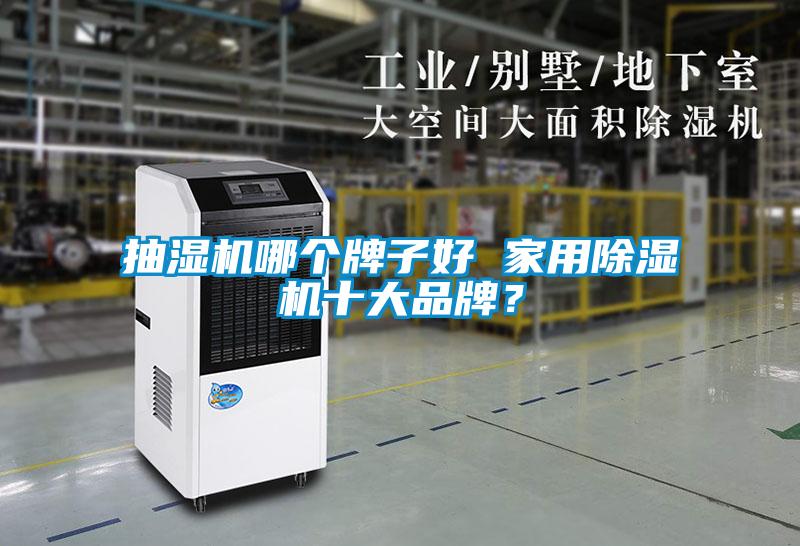 抽濕機哪個牌子好 家用除濕機十大品牌？