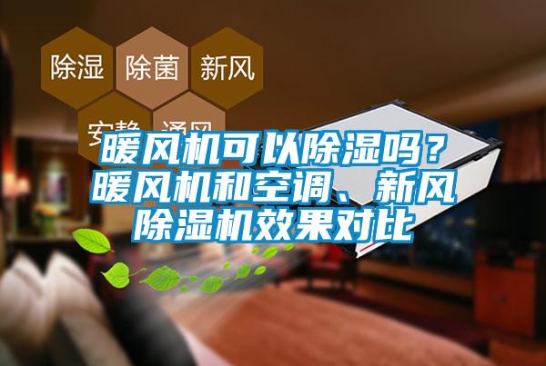 暖風機可以除濕嗎?暖風機和空調、新風除濕機效果對比