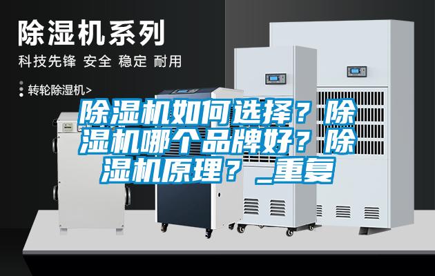 除濕機如何選擇?除濕機哪個品牌好?除濕機原理?_重復
