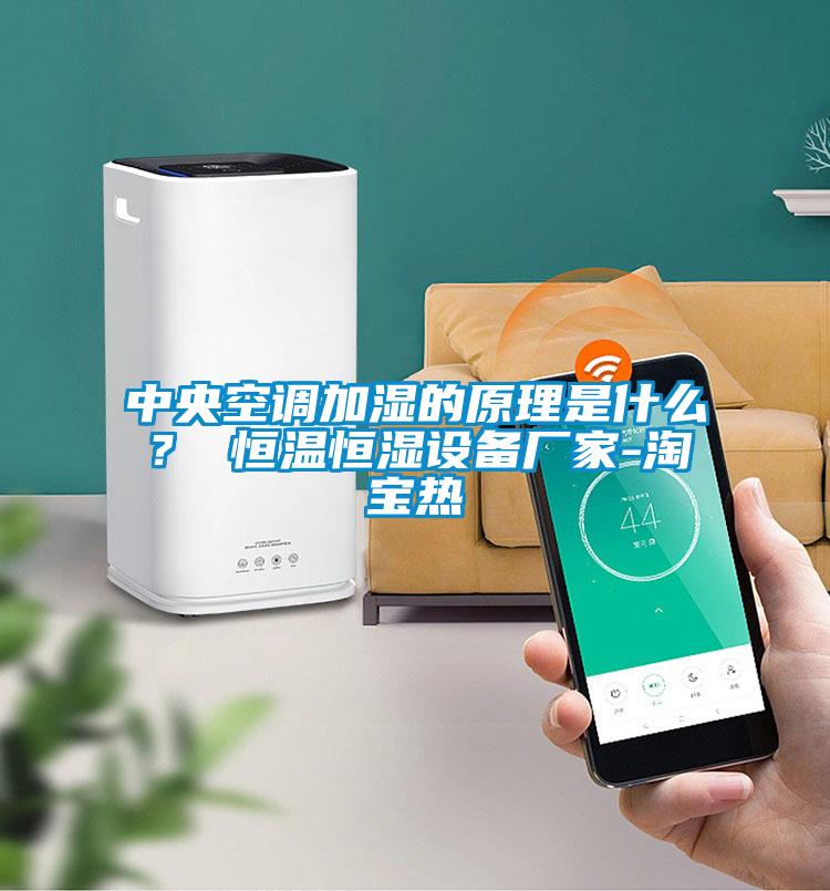 中央空調(diào)加濕的原理是什么? 恒溫恒濕設(shè)備廠家-淘寶熱