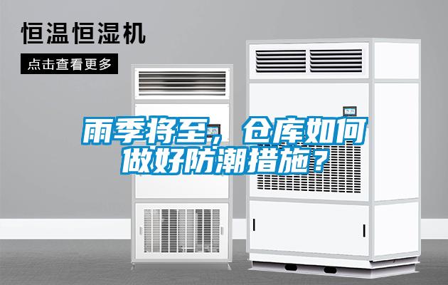 雨季將至,倉庫如何做好防潮措施?