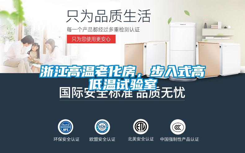 浙江高溫老化房,步入式高低溫試驗室