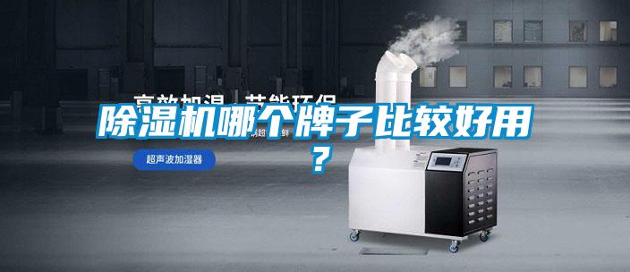 除濕機哪個牌子比較好用？